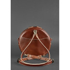 Круглая сумка-рюкзак maxi blanknote BN-BAG-30-k Коньяк  - Фото № 104