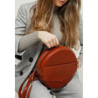 Круглая сумка-рюкзак maxi blanknote BN-BAG-30-k Коньяк  - Фото № 108