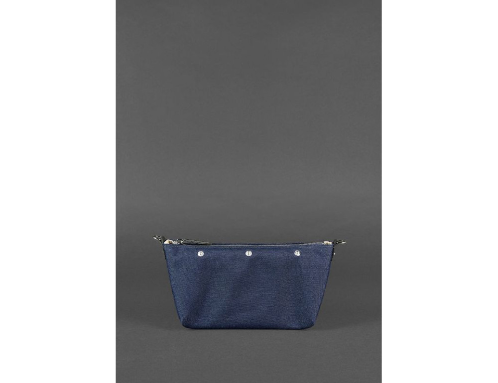 Шкіряна плетена сумка Пазл S чорна Crazy Horse Blancnote BN-BAG-31-g-kr - Фотографія № 4