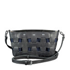 Шкіряна плетена сумка Пазл S чорна Crazy Horse Blancnote BN-BAG-31-g-kr - Фотографія № 107