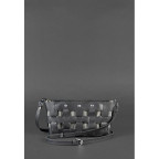 Шкіряна плетена сумка Пазл S чорна Krast Blancnote BN-BAG-31-g - Фотографія № 101 Шкіряна плетена сумка Пазл S чорна Krast Blancnote BN-BAG-31-g - Фотографія № 101