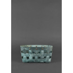 Шкіряна плетена сумка Пазл S зелена Crazy Horse Blancnote BN-BAG-31-iz - Фотографія № 102 Шкіряна плетена сумка Пазл S зелена Crazy Horse Blancnote BN-BAG-31-iz - Фотографія № 102