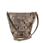 Шкіряна плетена сумка Пазл M темно-коричнева Crazy Horse Blancnote BN-BAG-32-o - Фотографія № 107 Шкіряна плетена сумка Пазл M темно-коричнева Crazy Horse Blancnote BN-BAG-32-o - Фотографія № 107