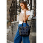 Шкіряна плетена сумка Пазл L чорна Crazy Horse Blancnote BN-BAG-33-g-kr - Фотографія № 100 Шкіряна плетена сумка Пазл L чорна Crazy Horse Blancnote BN-BAG-33-g-kr - Фотографія № 100