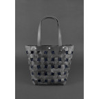 Шкіряна плетена сумка Пазл L чорна Crazy Horse Blancnote BN-BAG-33-g-kr - Фотографія № 101 Шкіряна плетена сумка Пазл L чорна Crazy Horse Blancnote BN-BAG-33-g-kr - Фотографія № 101