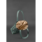 Шкіряна плетена сумка Пазл L зелена Crazy Horse Blancnote BN-BAG-33-iz - Фотографія № 104 Шкіряна плетена сумка Пазл L зелена Crazy Horse Blancnote BN-BAG-33-iz - Фотографія № 104
