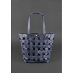 Шкіряна плетена сумка жіноча Пазл L синя Crazy Horse Blancnote BN-BAG-33-nn - Фотографія № 101 Шкіряна плетена сумка жіноча Пазл L синя Crazy Horse Blancnote BN-BAG-33-nn - Фотографія № 101
