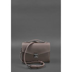 Тёмно-бежевая кожаная сумка через плечо Blanknote BN-BAG-35-BEIGE - Фото № 103