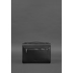 Чорна шкіряна сумка через плече Blanknote BN-BAG-35-G - Фотографія № 102
