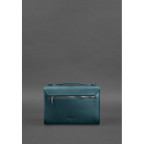 Зелена шкіряна сумка через плече Blanknote BN-BAG-35-MALACHITE - Фотографія № 102