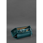 Зелена шкіряна сумка через плече Blanknote BN-BAG-35-MALACHITE - Фотографія № 104