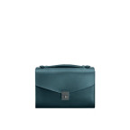 Зелена шкіряна сумка через плече Blanknote BN-BAG-35-MALACHITE - Фотографія № 107
