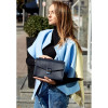 Темно-синя шкіряна сумка через плече BN-BAG-35-NAVY-BLUE Темно-синя шкіряна сумка через плече BN-BAG-35-NAVY-BLUE