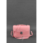 Рожева шкіряна сумка через плече Blanknote BN-BAG-35-PINK - Фотографія № 103