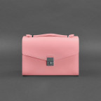 Рожева шкіряна сумка через плече Blanknote BN-BAG-35-PINK - Фотографія № 106