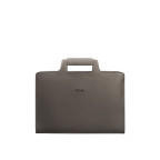 Темно-бежева шкіряна сумка під документи жіноча Blanknote BN-BAG-36-BEIGE - Фотографія № 108