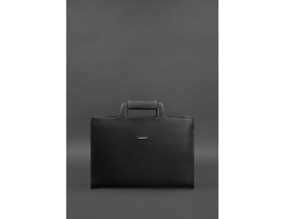 Чорна жіноча сумка для документів Blanknote BN-BAG-36-g - Фотографія № 2