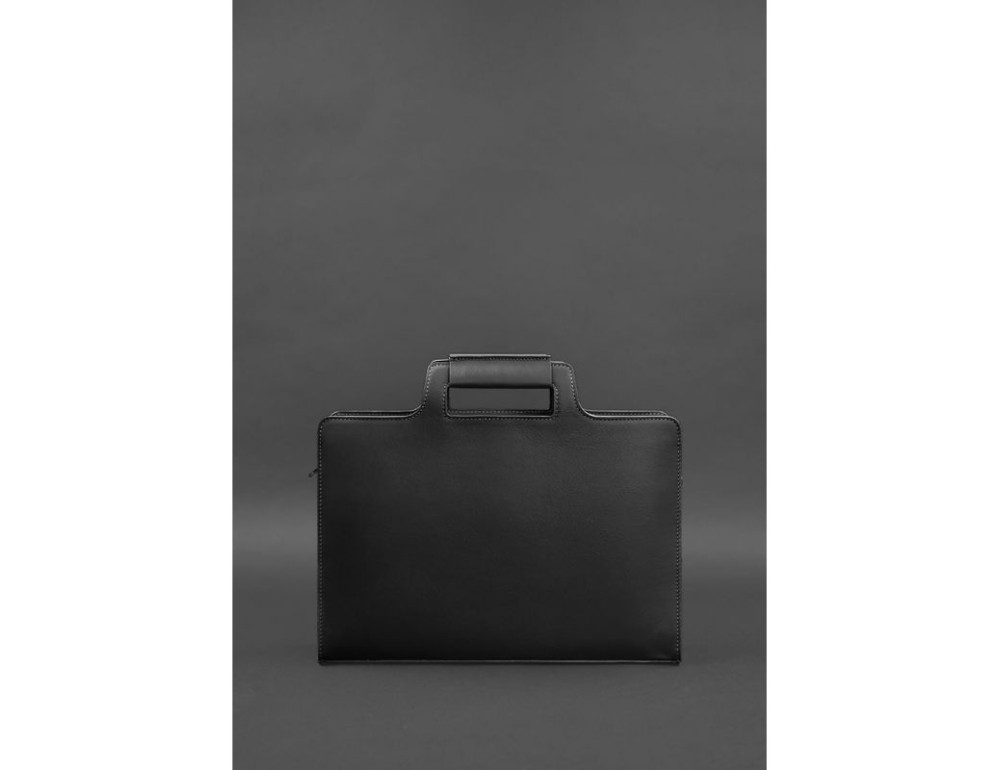 Чорна жіноча сумка для документів Blanknote BN-BAG-36-g - Фотографія № 3
