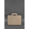 Світло-бежева жіноча сумка під ноутбук та документи Blanknote BN-BAG-36-light-beige