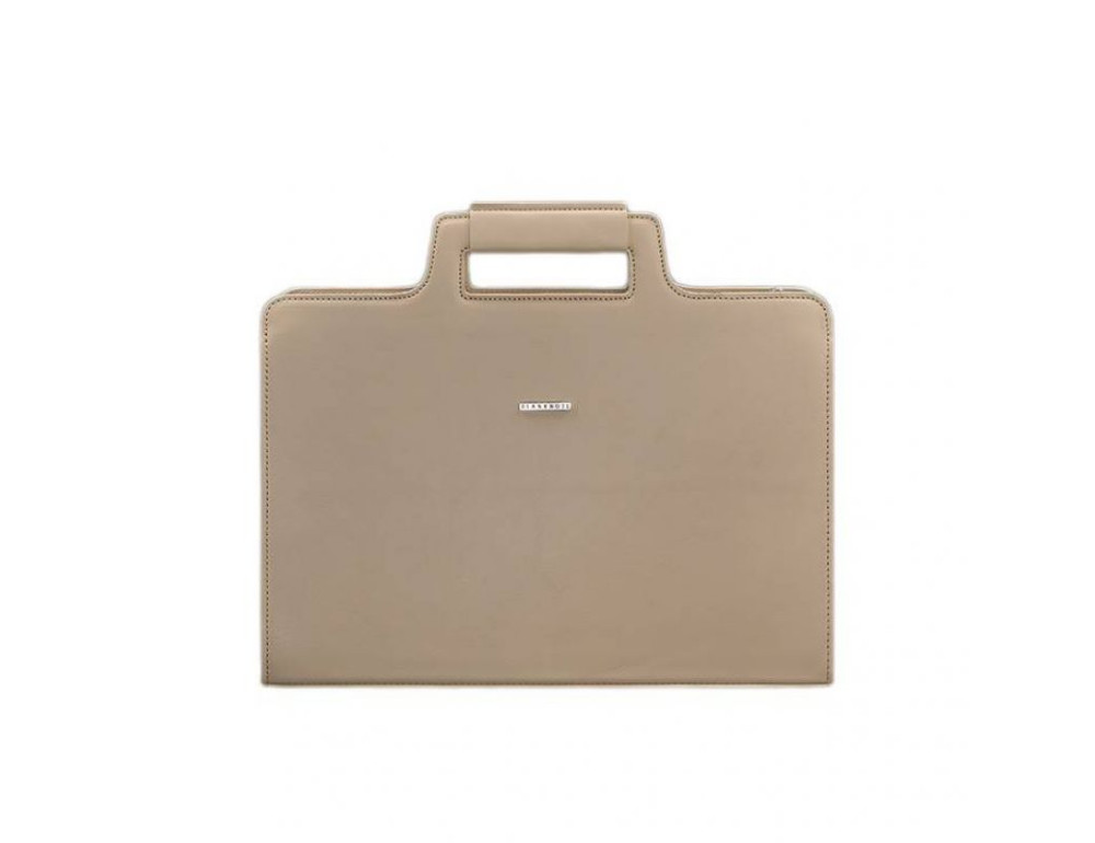 Світло-бежева жіноча сумка під ноутбук та документи Blanknote BN-BAG-36-light-beige - Фотографія № 6