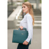 Зелений жіночий шкіряний портфель Blanknote BN-BAG-36-MALACHITE