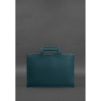 Зелений жіночий шкіряний портфель Blanknote BN-BAG-36-MALACHITE - Фотографія № 102
