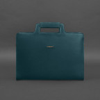 Зелений жіночий шкіряний портфель Blanknote BN-BAG-36-MALACHITE - Фотографія № 107