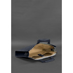 Темно-синя шкіряна сумка для документів Blanknote BN-BAG-36-NAVY-BLUE - Фотографія № 104