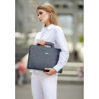 Темно-синя шкіряна сумка для документів Blanknote BN-BAG-36-NAVY-BLUE - Фотографія № 105