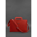 Червоний жіночий шкіряний портфель Blanknote BN-BAG-36-red - Фотографія № 102
