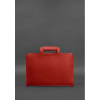 Червоний жіночий шкіряний портфель Blanknote BN-BAG-36-red - Фотографія № 103