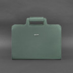 Жіноча шкіряна сумка для ноутбука та документів бірюзова Blancnote BN-BAG-36-tiffany - Фотографія № 104