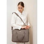 Темно-бежева сумка для ноутбука з гладкої шкіри Blancnote BN-BAG-37-BEIGE - Фотографія № 100