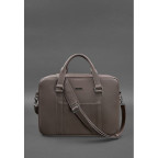 Темно-бежева сумка для ноутбука з гладкої шкіри Blancnote BN-BAG-37-BEIGE - Фотографія № 103