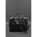 Шкіряна сумка для ноутбука та документів чорна Crazy Horse Blancnote BN-BAG-37-g-kr - Фотографія № 100