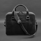 Шкіряна сумка для ноутбука та документів чорна Crazy Horse Blancnote BN-BAG-37-g-kr - Фотографія № 104