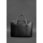 Чорна шкіряна сумка для документів Blancnote BN-BAG-37-g - Фотографія № 102