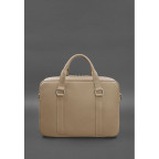 Шкіряна сумка для ноутбука та документів світло-бежева Blanknote BN-BAG-37-light-beige - Фотографія № 101