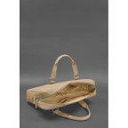 Шкіряна сумка для ноутбука та документів світло-бежева Blanknote BN-BAG-37-light-beige - Фотографія № 103