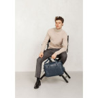 Синя шкіряна сумка під документи унісекс Blanknote BN-BAG-37-navy-blue - Фотографія № 106