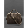 Кожаная сумка для ноутбука и документов коричневая Crazy Horse Blanknote BN-BAG-37-o