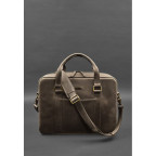 Шкіряна сумка для ноутбука та документів коричнева Crazy Horse Blanknote BN-BAG-37-o - Фотографія № 100