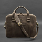 Шкіряна сумка для ноутбука та документів коричнева Crazy Horse Blanknote BN-BAG-37-o - Фотографія № 104