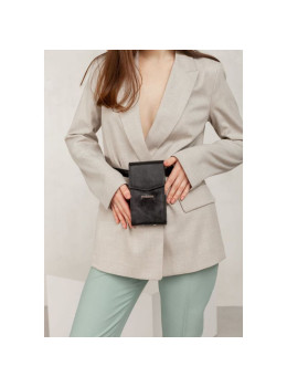 Маленькая кожаная сумка-чехол Blanknote BN-BAG-38-1-G