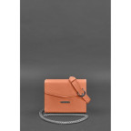Жіноча шкіряна сумка поясна/кроссбоді Mini Живий корал BN-BAG-38-2-living-coral - Фотографія № 102