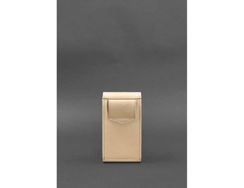Світло-бежевий поясний шкіряний набір сумок BN-BAG-38-light-beige - Фотографія № 8