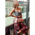 Набір жіночих рожевих шкіряних сумок Mini поясна/кроссбоді BN-BAG-38-pink - Фотографія № 100