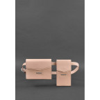 Набір жіночих рожевих шкіряних сумок Mini поясна/кроссбоді BN-BAG-38-pink - Фотографія № 101
