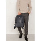 Темно-синій чоловічий рюкзак шкіряний Blancnote BN-BAG-39-navy-blue - Фотографія № 100