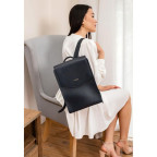 Шкіряний міський рюкзак темно-синій BN-BAG-40-navy-blue - Фотографія № 101